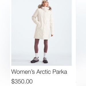 SOLD The North Face arctic parka